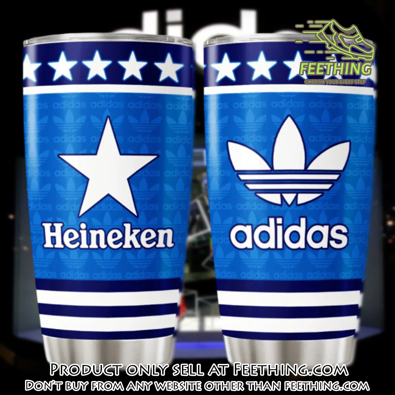 Adidas heineken stainless steel tumbler 20oz30oz ft5006772